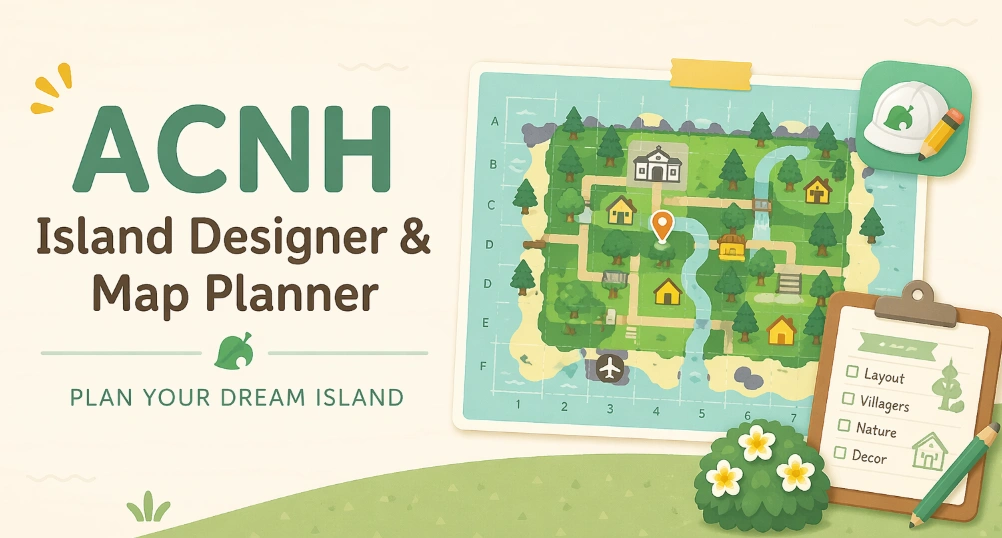 ACNH island designer map planner layout preview
